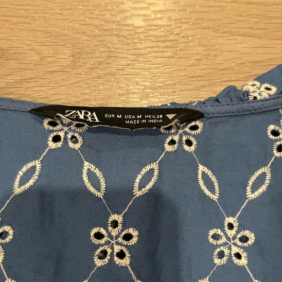 Zara peplum shirt size M - Picture 4 of 5
